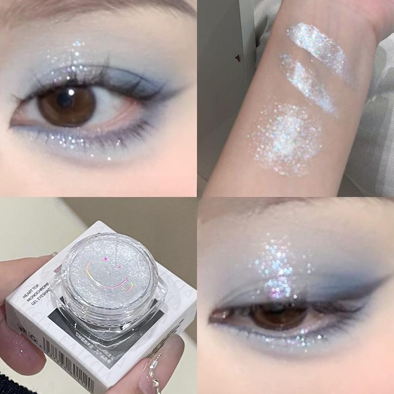 Spazio cowboy cosmico Evidenziatore Occhi Glitter Ombretto monocromatico Tavolozza Shimmer Satin Trucco Tavolozza Ombretto Kit evidenziazione