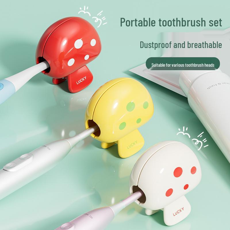 Portable Electric Toothbrush Head Case & Dust Cover
