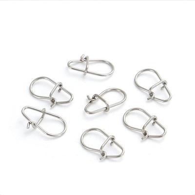 100pcs Pin 304 Stainless Steel Reinforced Quick Pin Connector Fishing Gear Accessories