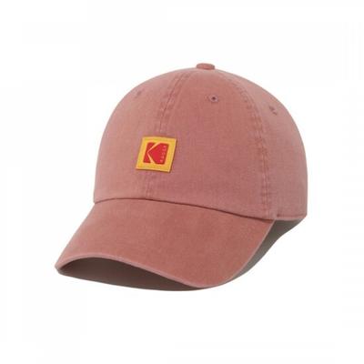 Kodak Apparel Relaxed Fit Square Logo Ball Cap D.pink K6343lcp72pkd