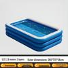 Extra-Large Foldable Inflatable Swimming Pool for Kids and Adults, Outdoor Home Use