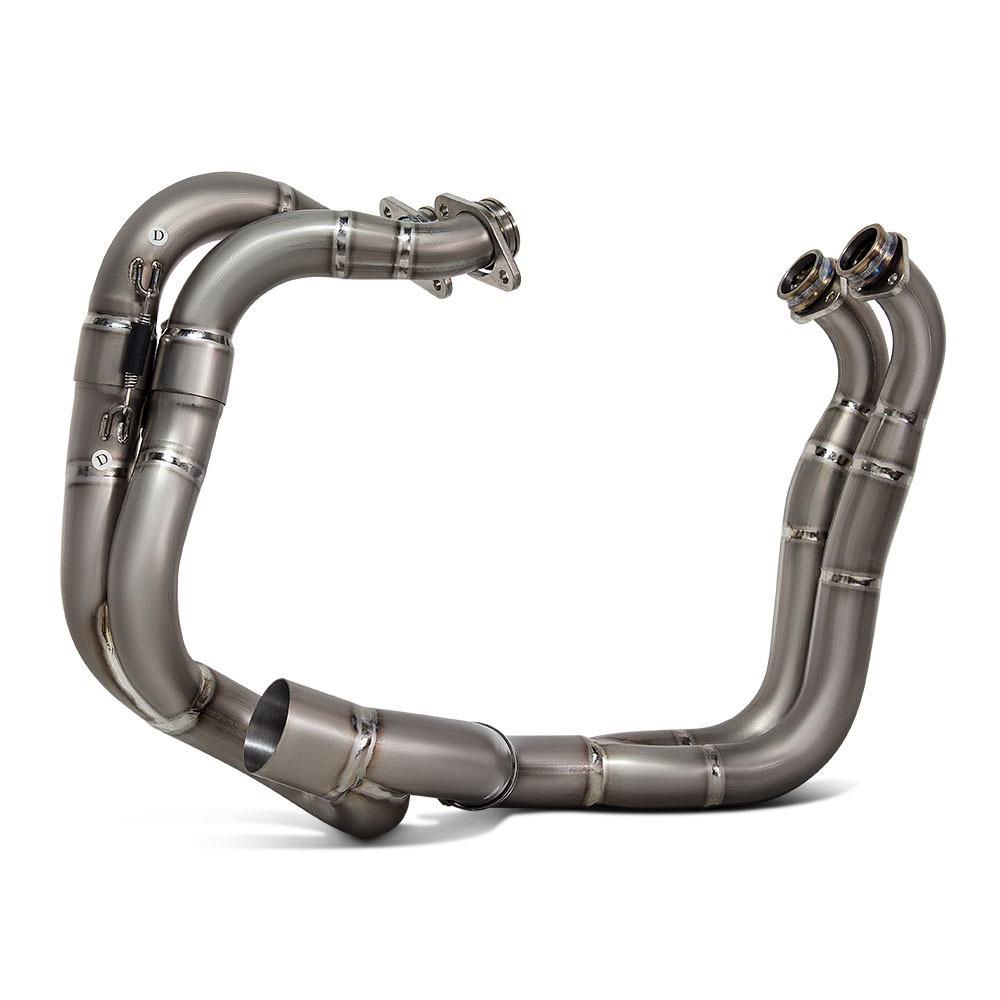 RSV4 Titanium Alloy Exhaust Front Section 60MM for Motorcycle/Scooter 2009-2025