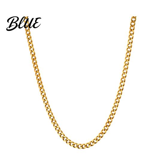 Minimalist Necklace Chain for Men Women Black Thin