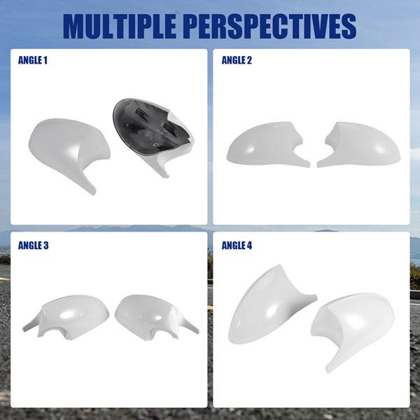 Spiegelkappen Paar für BMW 1er & 3er Serie E81, E82, E87, E90, E91, E92, E93