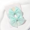 2pcs/set Lovely Bow Hairpins Solid Color Gauze Bows Clip for Kids Sweet Soft Hair Clips Pink Princess Girls Hair Accessories