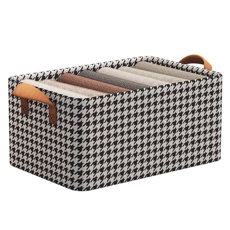 Foldable Fabric Steel Frame Non-woven Fabric Household Large-capacity Clothing Storage Box