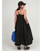 Emi Nylon Sheer Volume Black Women's Dress, 13WFO252025,
