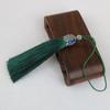 Tassels Polyester Phone Pendant Mobile Phone Straps Mobile Phone Lanyard Silk Cloisonne Keychain