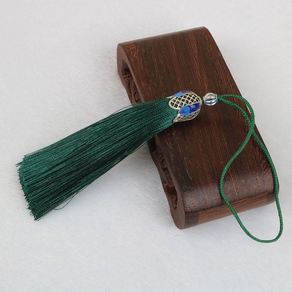 

Противоударный полиэстеровый шнурок для мобильного телефона, шелковый перегородчатый брелок, ремешки для мобильного телефона, подвеска для телефона темно-зеленого