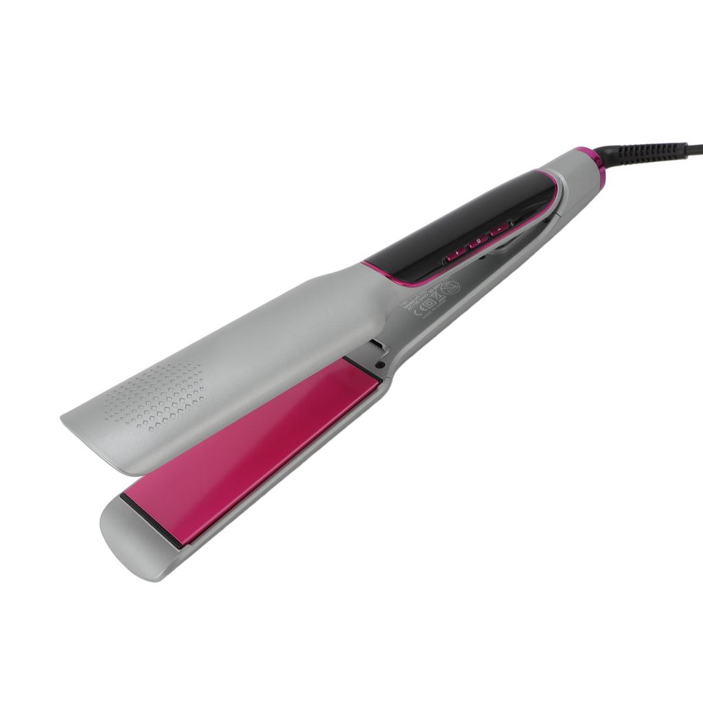 Hair Straightener LCD Display Temperature Control Professional 2 in 1 Hair Straightening Curling