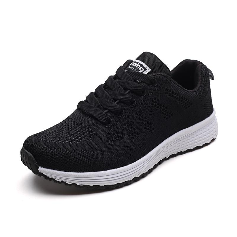 Lightweight Korean Mesh Sports Shoes - Breathable Running Shoes for Women and Men