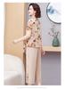 Elegant Short-Sleeved Summer Set for Mom (Aged 50-60)