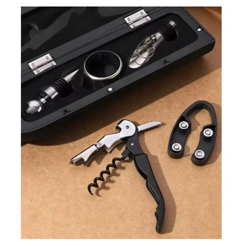 Wine 5-Piece Bottle Opener Gift Box Wine High-End Wine Wine Tool Bottle Opener