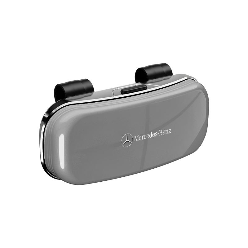Car Abs Sun Visor Sunglass Case Auto Valve Cap For Mercedes Benz W205 C300 W203 W206 W108 W124 W126 W140 W168 W169 W176 W177 W20 ll1