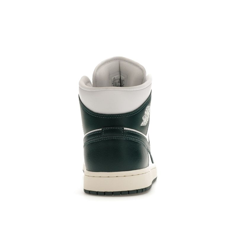 Jordan Air Jordan 1 Mid Women's Oxidized Green White Sail BQ6472-133