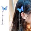 Children Tassel Girls Hanfu Headdress Antique Hair Clip Butterfly Hairpin Hair Accessories