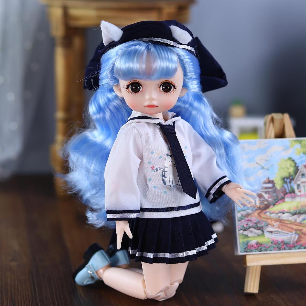 ICY Fortune Days Bjd Doll Snow and Ice Series Kids Great for DIY Girl Doll 1/6 - Doll, Gifts, Decoration, Exercise, Collection, (aimi)