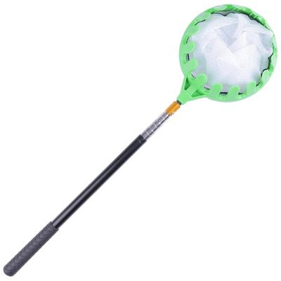 CAWKAY Fruit Picker, Telescopic Fruit Picker for High Branches, Fruit Harvesting, High Branch Catcher with Extendable Rod, Gardening Tool (Green)