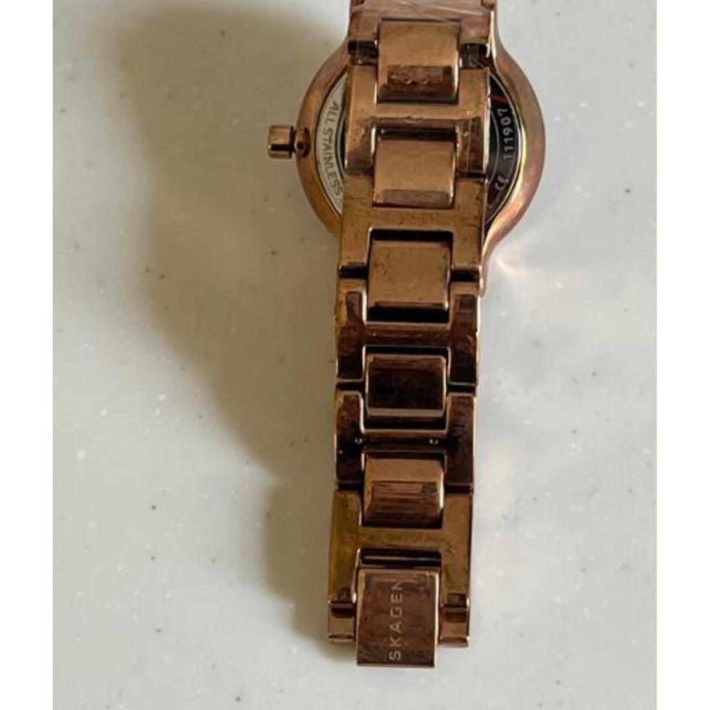 Used SKAGEN Pink Gold Watch