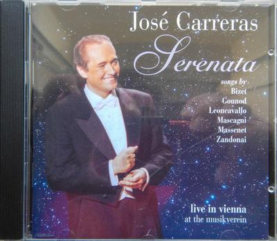 CD JOSÉ CARRERAS - Serenata  4509985102 Erato 1995 Germany Classical Used
