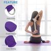 183*3.8cm Yoga Strap Cotton Exercise Yoga Belt Adjustable Woven Stretch D-Ring Buckle Fitness Stretching Bands Pilates Rope