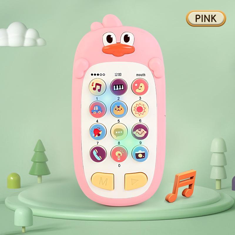 Infant Musical Phone Toy for Early Learning and Parent-Child Interaction (0-2 Years)