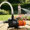 Shallow Well Jet Pump, 1300W, 230V 4800L/H Maximum Flow Rate, PP Garden Well Jet Pump with 8 M Suction Height, Thermal Protection, European Voltage