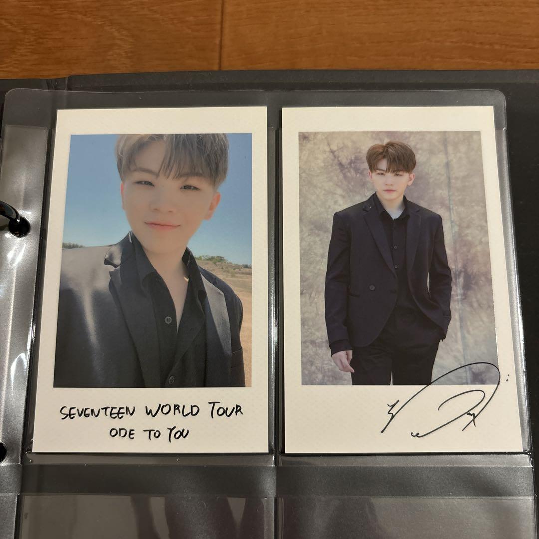 

[USED] Woozi Seoul trading card instax