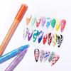 Colorful Nail Polish Pen Waterproof Manicure Polish Tools  for Painting Nails DIY