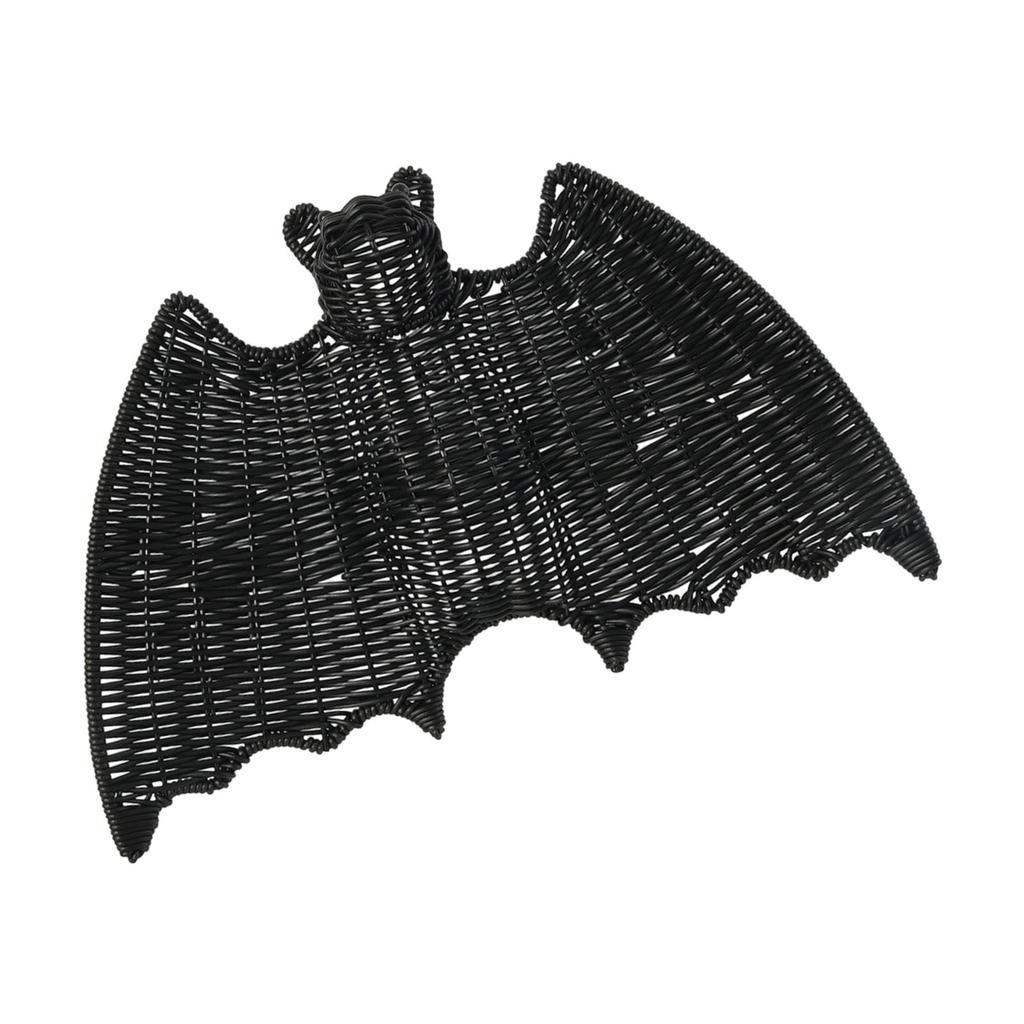 User Friendly Halloween Bat Ornament Handcrafted Rattan Design Weather proof Indoor Outdoors Party Supplies