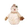 Schneemann-Puppe, Plüsch, Kiefer, eleganter Stil, Dekor, niedliche Form, erhöhte Feiertags-Party-Stimmung, weiße Geschenke, Weihnachten für die Haushaltsdekoration