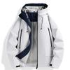Men's Casual Sports Jacket Waterproof Lightweight Hooded  Hiking Golf Raincoats With  Pockets