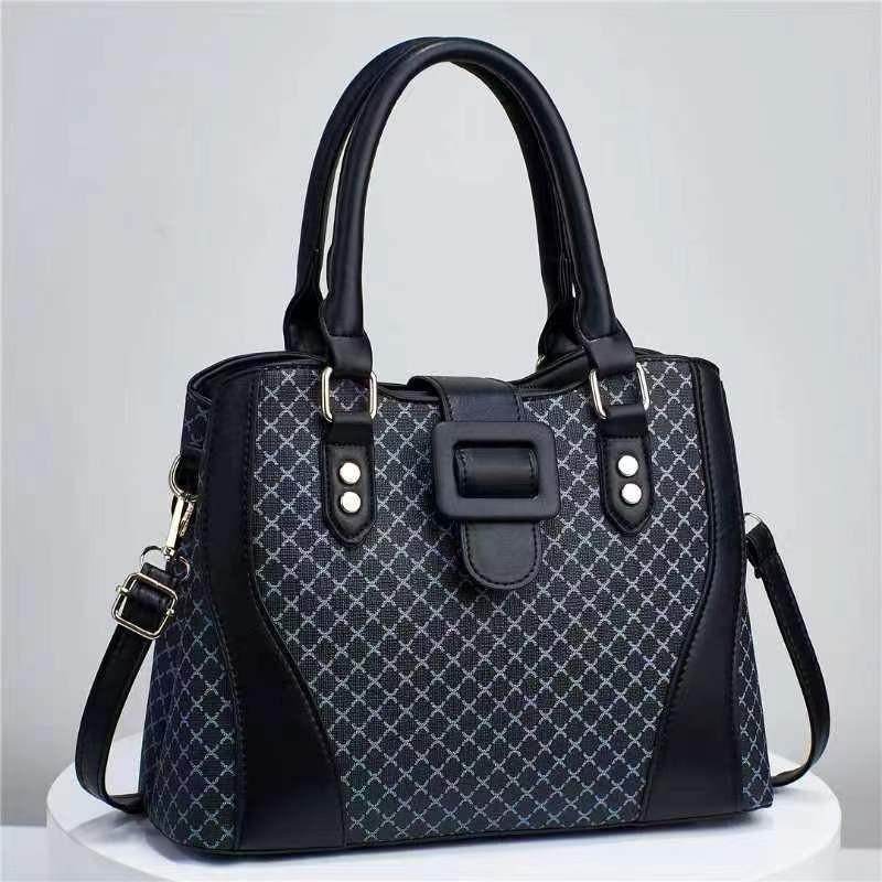 

Stylish High-end Women s Tote Bag Versatile Casual Shoulder Crossbody Large Capacity Black Black