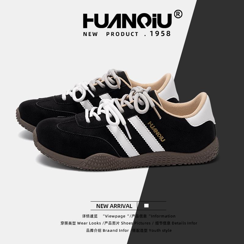 Global popular thick-soled lightweight German training shoes for women's 2025 spring trendy versatile sports shoes for women ZHQ-HY703