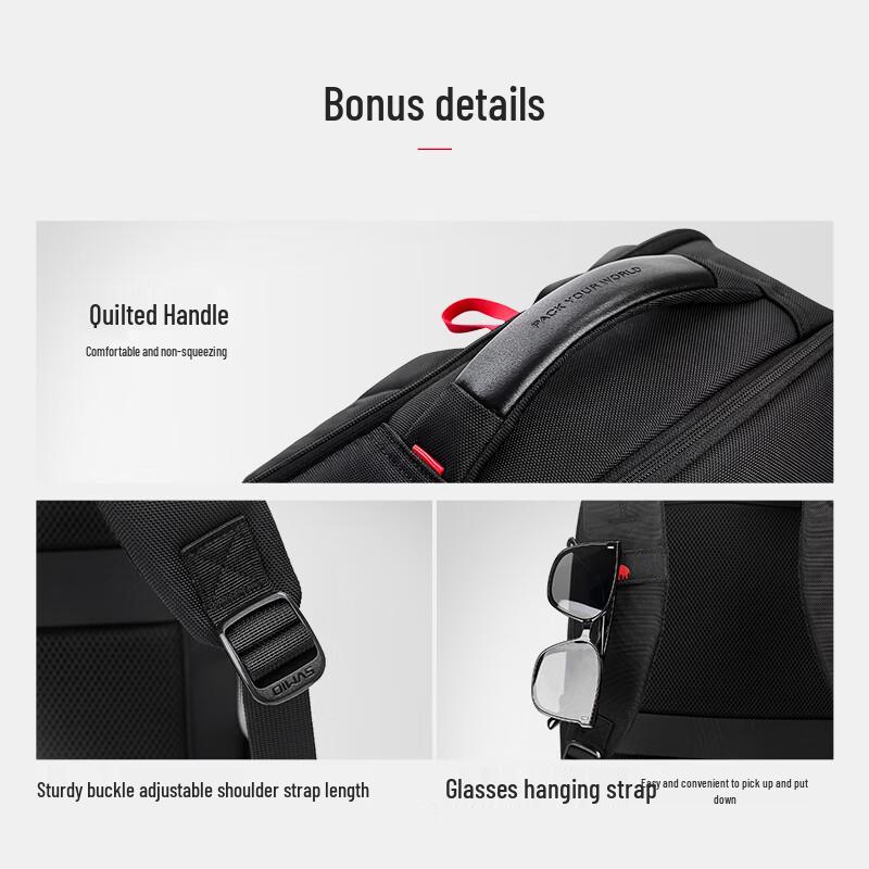 Aiwashi 15.6-inch Business Laptop Backpack
