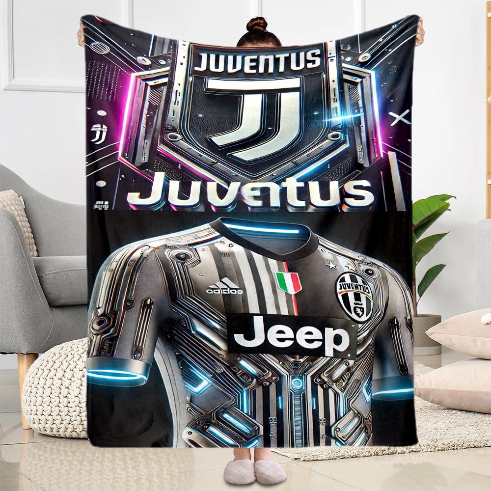 Juventus Blanket Warmthful Decor Suitable For Sofa Bed Seaside For All Seasons Modern Style Ideal Gift For Birthday Valentine'S Day