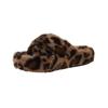 Fashion Home Furry Fur Slides Plush Slippers Fluffy Flip Flops Luxury Slip on Platform Women Fashion Shoe 2024 Zapato De Mujer Designer