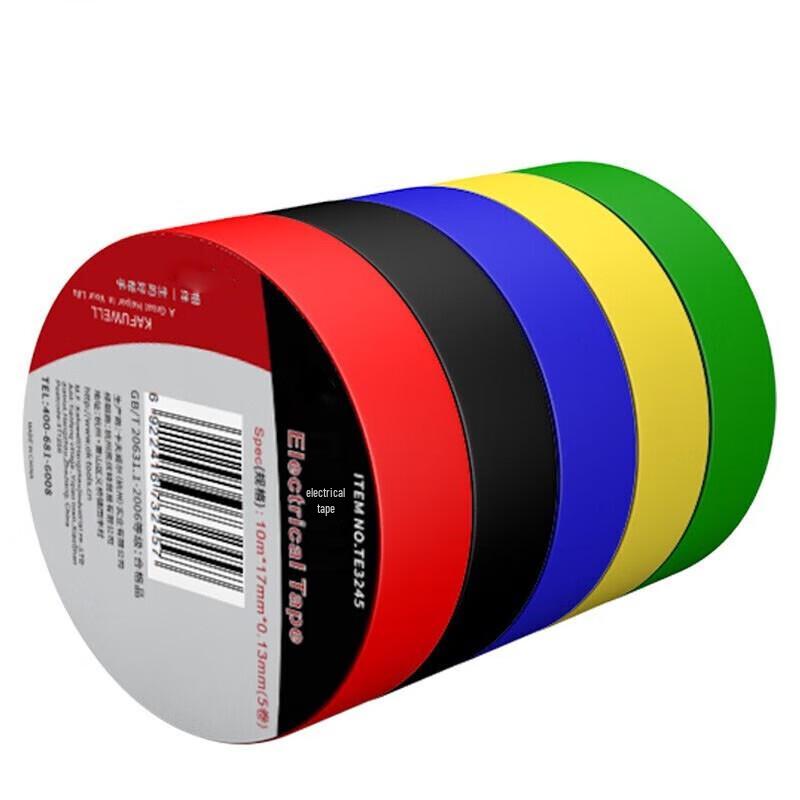 Gongdengdeng Electrical Tape 10-Roll Pack