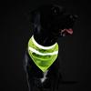 Dog Reflective Bandanas Pet Triangular Towel Scarf Bright Color Polyester Bib