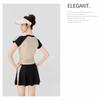 Split Two-piece Suit Color-matched Drawstring Conservative Sports Casual Quick-drying Students 'small Fresh Hot Vacation Swimsuit