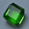 Lab-Created Peridot Loose Gemstone 54.40 Ct Cube Cut for Collection for Jewelry Making and Crafts