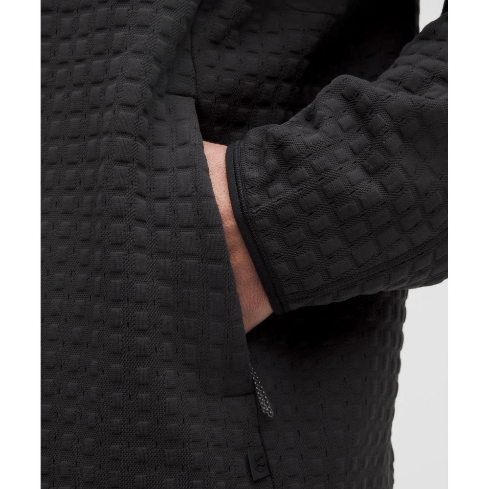 Lululemon 3d Waffle Knit Jacquard Pullover Black Black