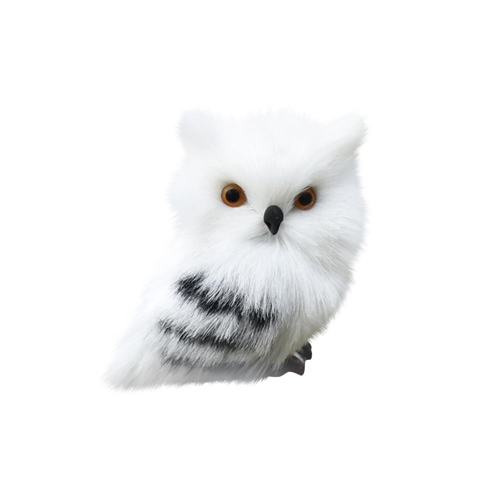 Simulovaná sova zvířecí model dekorativní ozdoba