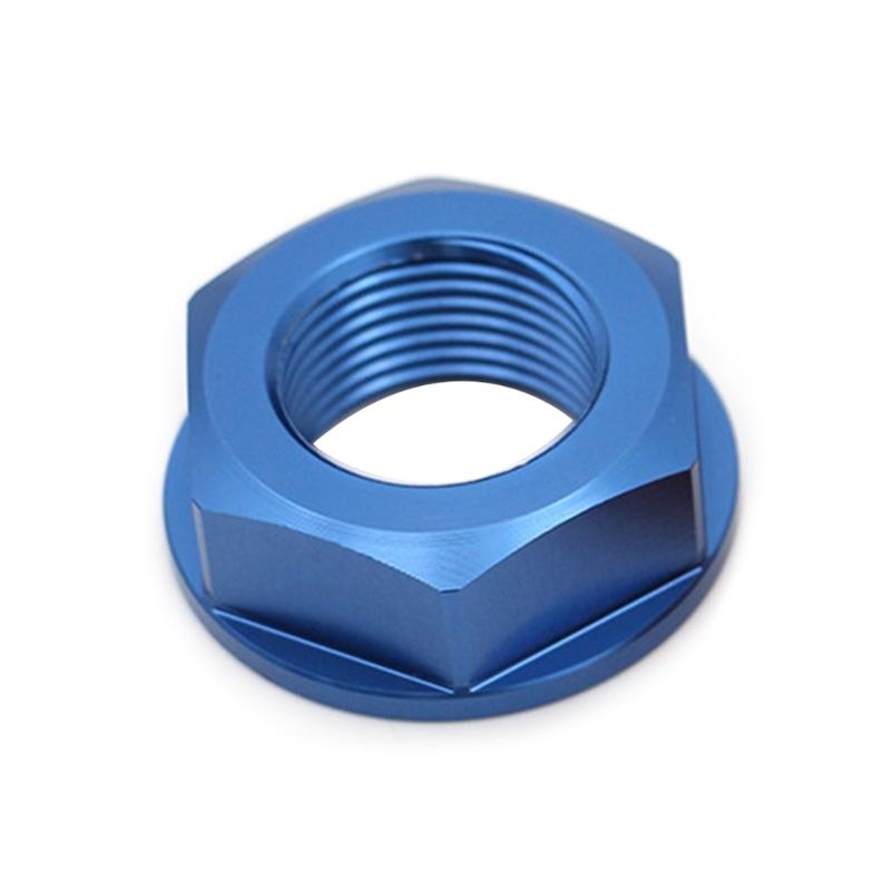 

Upgrades M20 Rear Axles Nut Easy Install Stylish Rear Wheel Lock Nut Fashionable Rear Wheel Lock Nut for Motorcycles синий