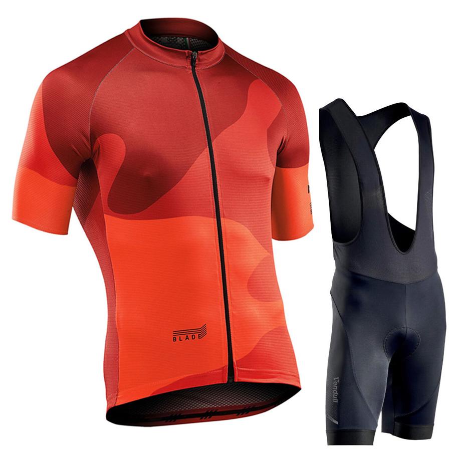 Man Cycling Clothes Summer Team Cycling Kits MTB Bike Clothing Short Sleeve Breathable Racing Road Bicycle Cycling Jersey Sets