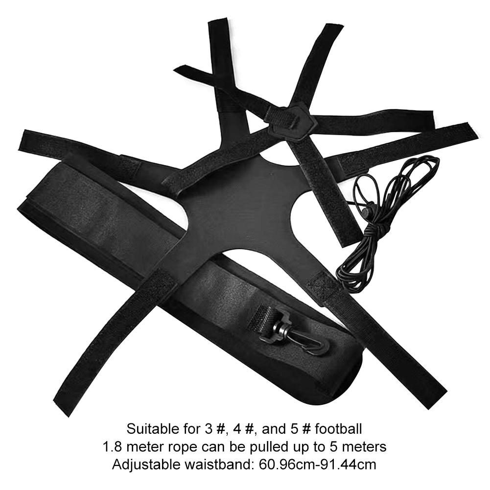 New Adjustable Football Kick Trainer Soccer Ball  Practice Training Equipment Soccer Trainer Elastic Belt Sports Assistance
