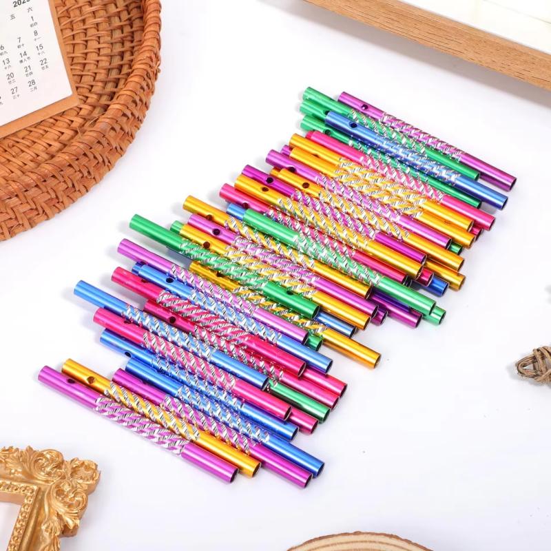 100Pcs Of Metal Wind Chime Tubes, Used For Diy Crafts, Outdoor Garden Decoration, Aluminum Wind Chime Products In Various Colors