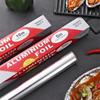 1Pc Disposable Thickened Barbecue Tin Foil Roll, Heat-resistant Household Aluminum Foil Paper, Baking Tin Foil Paper for Ovens