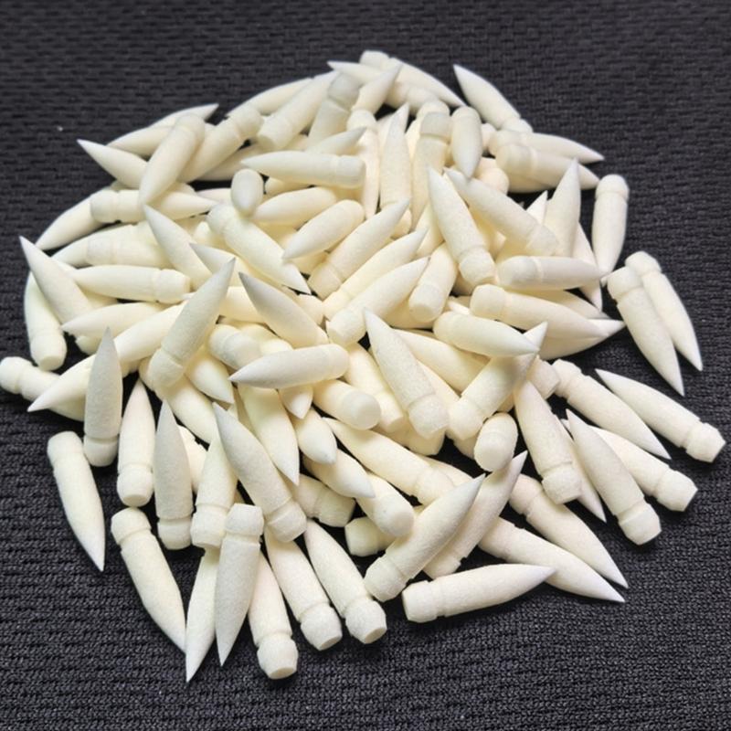 10Pcs Liquid Acrylic Paint Marker Brush Tip Soft Nylon Bristles Tip Acrylic Marker Replacement Tip For Artists Students