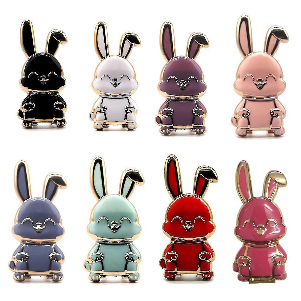 Foldable Rabbit Mobile Phone Holder Desk 3d Phone Holder Foldable Phone Stand(Multiple Available)